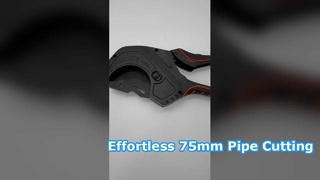 Robuster 75-mm-PVC-Rohrschneider, professionelles Werkzeug